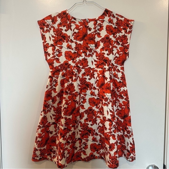 Audrey 3+1 Dresses & Skirts - Audrey 3+1 Women’s babydoll dress size small red and white floral spring